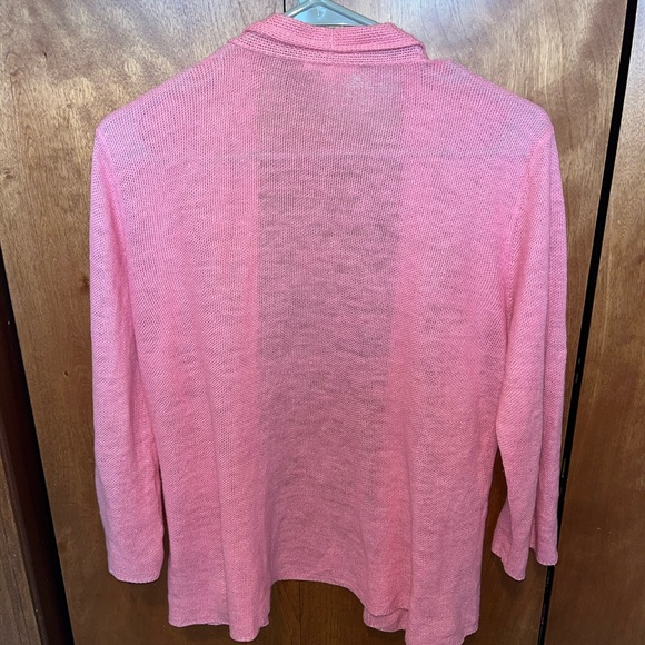 Eileen Fisher Linen Cardigan - Picture 3 of 4